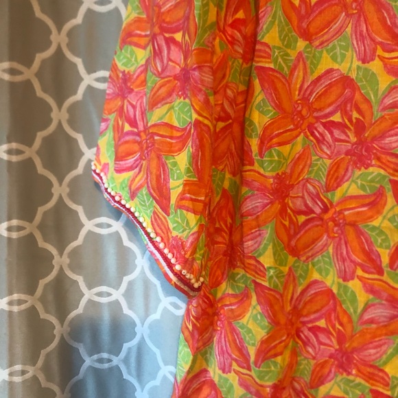 Lilly Pulitzer tunic dress beaded gorgeous!!! - Picture 3 of 4